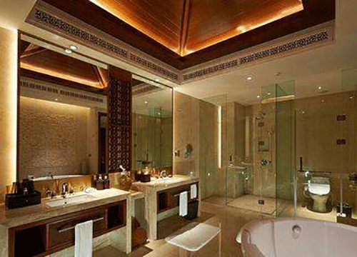 中式酒店浴室