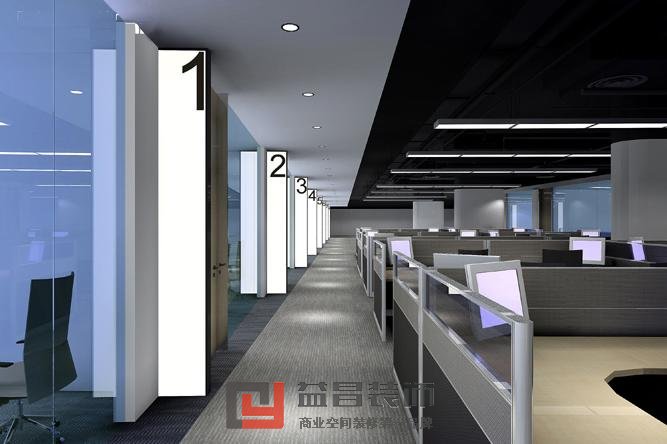 有质感舒适的高档员工办公室